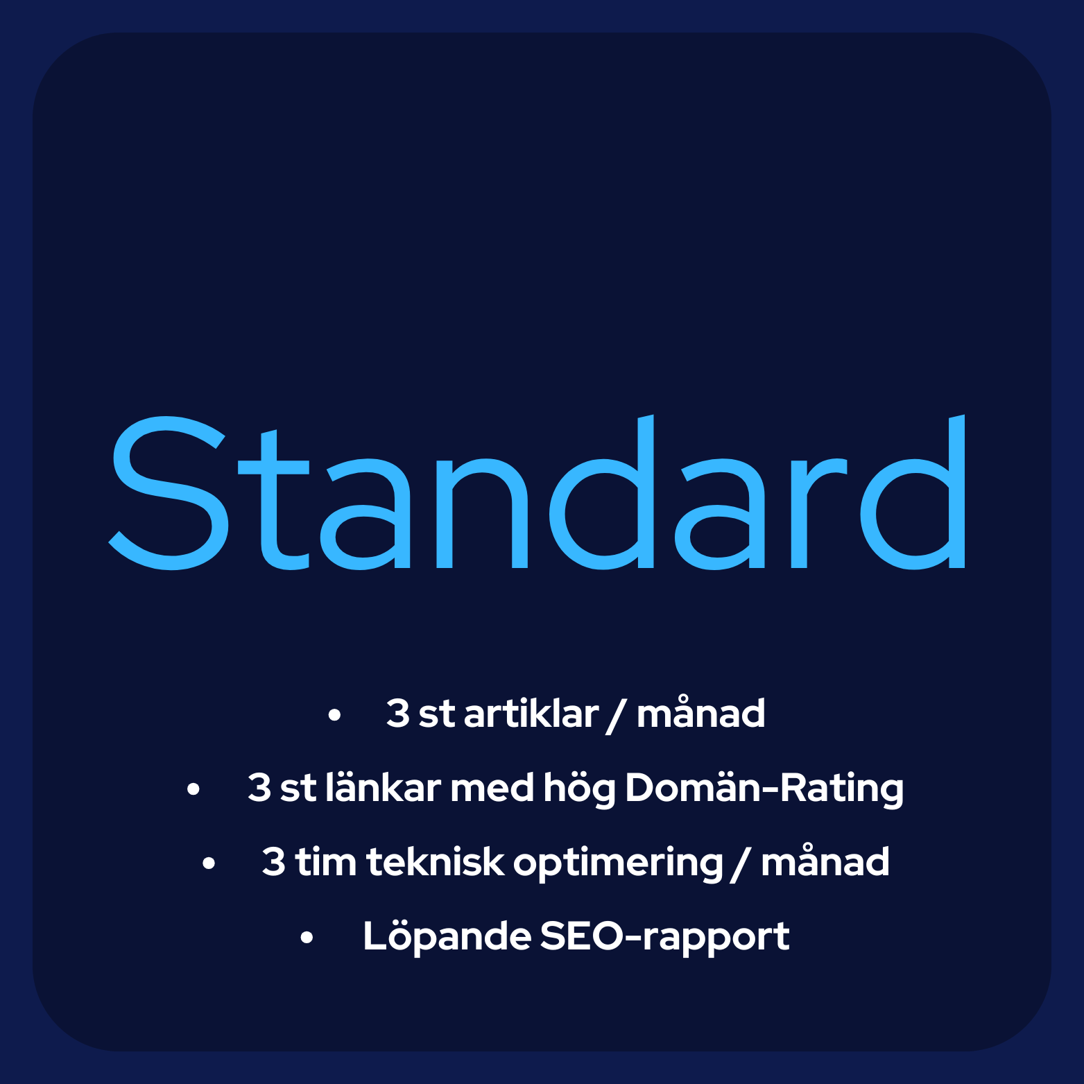 Standard - SEO